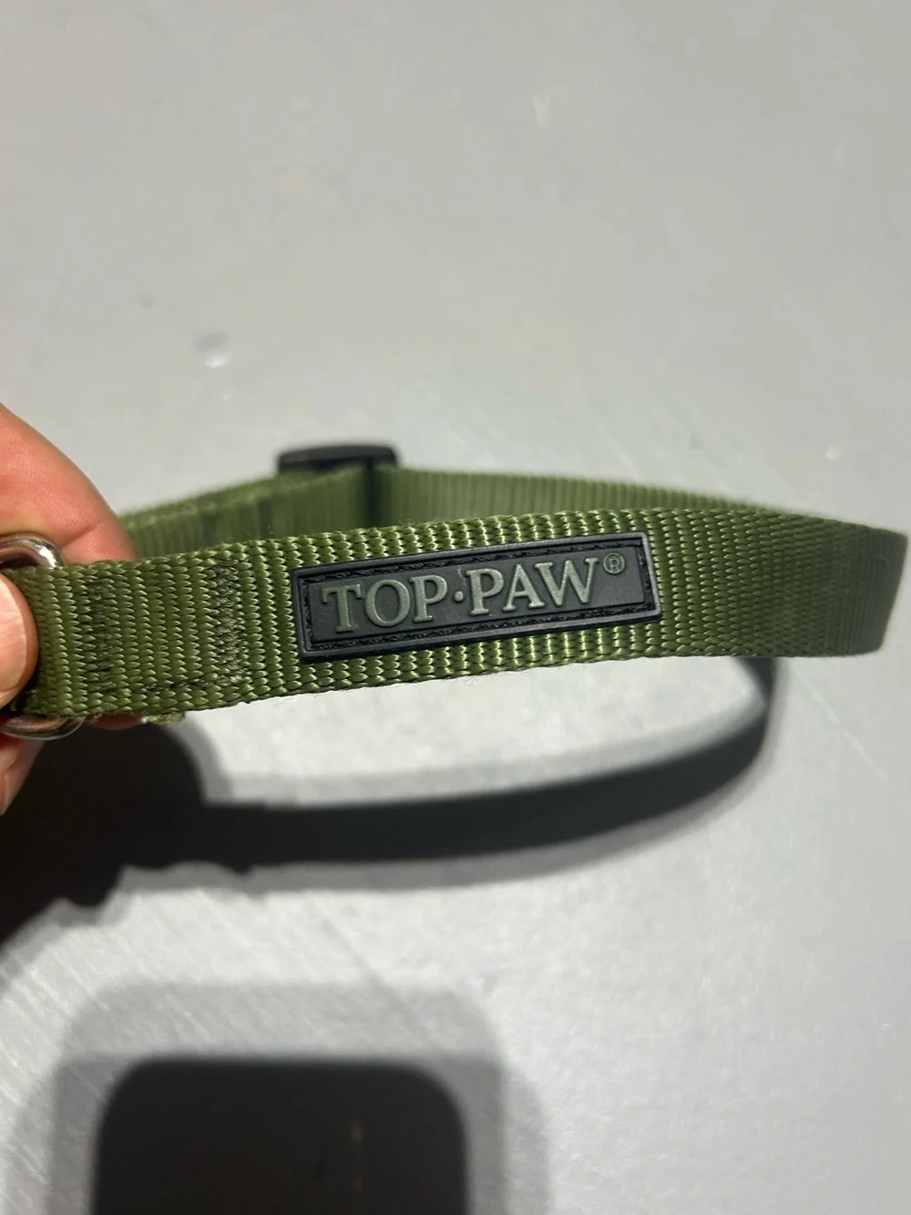 Top Paw Green Dog Collar